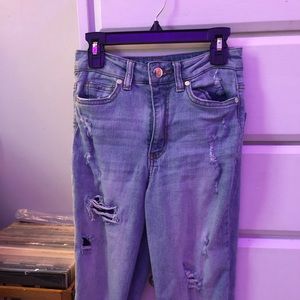 No Boundaries High Rise Ripped Skinny Jeans (extra small)